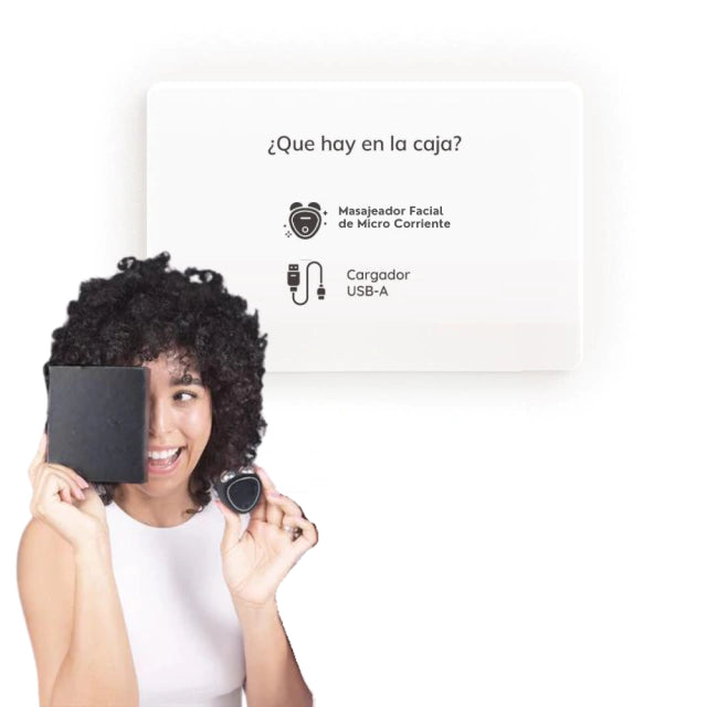 Masajeador Facial de Micro Corriente | Dispositivo de Rejuvenecimiento Facial