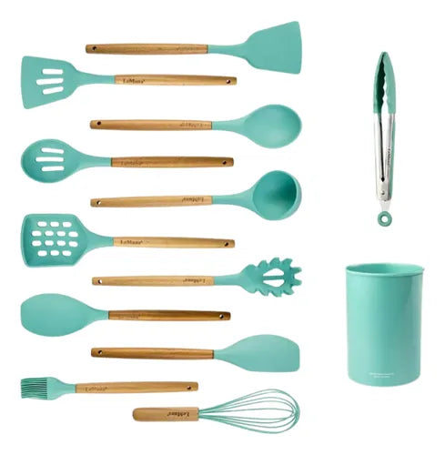 Kit de Utensilios Higiénicos Silicona x12