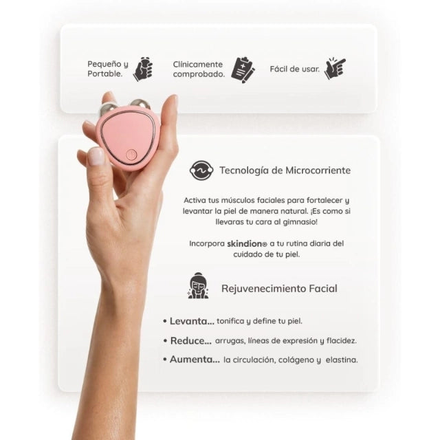Masajeador Facial de Micro Corriente | Dispositivo de Rejuvenecimiento Facial
